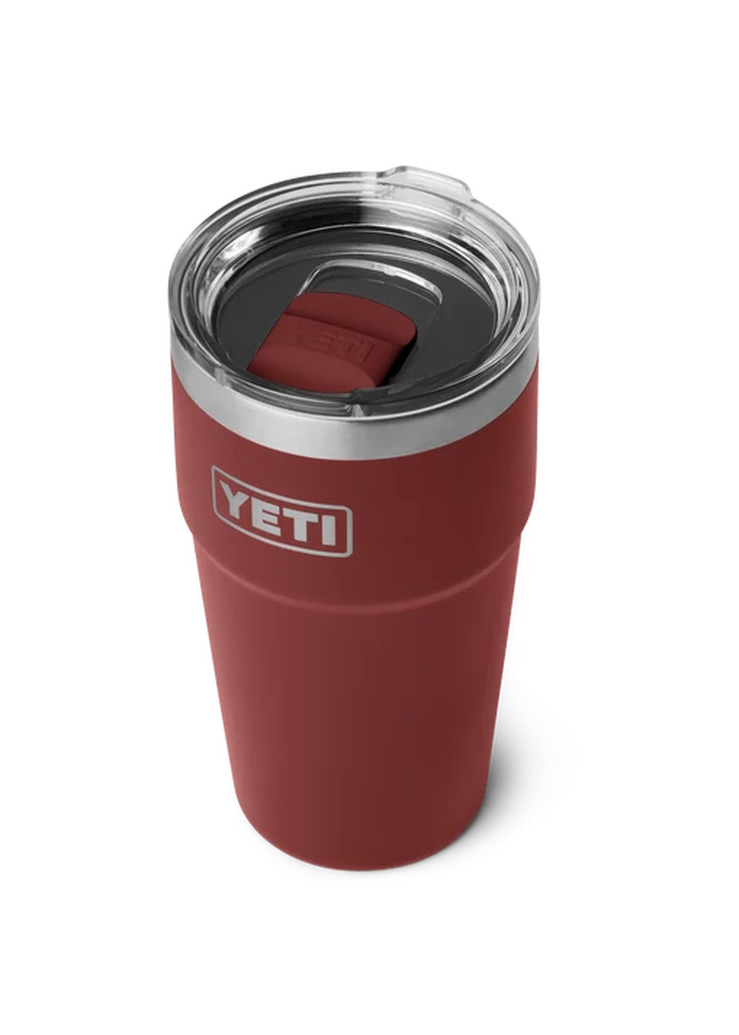 Yeti Rambler 20oz Stackable Cup Stag Red