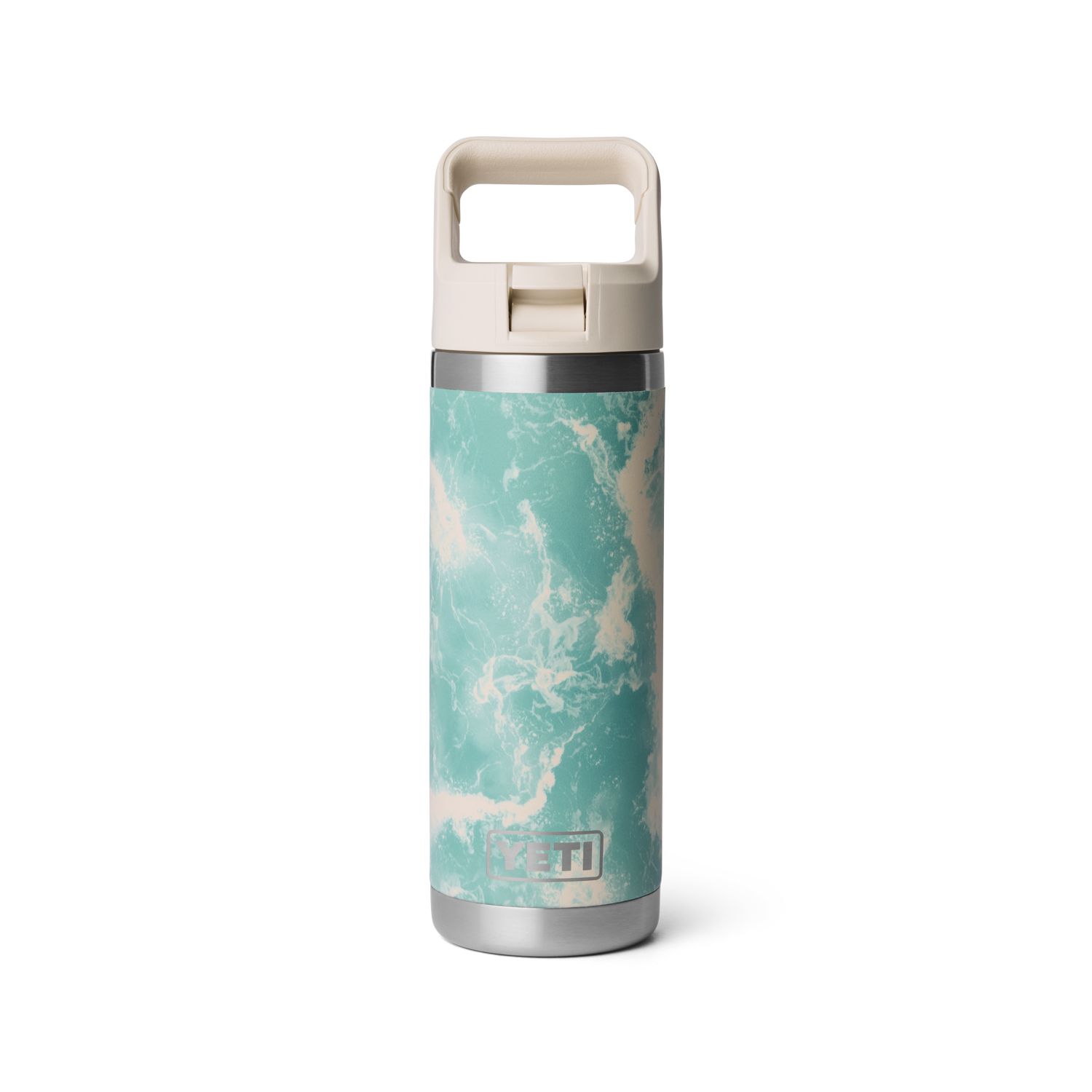 Yeti Rambler 18oz Straw Bottle Sea View