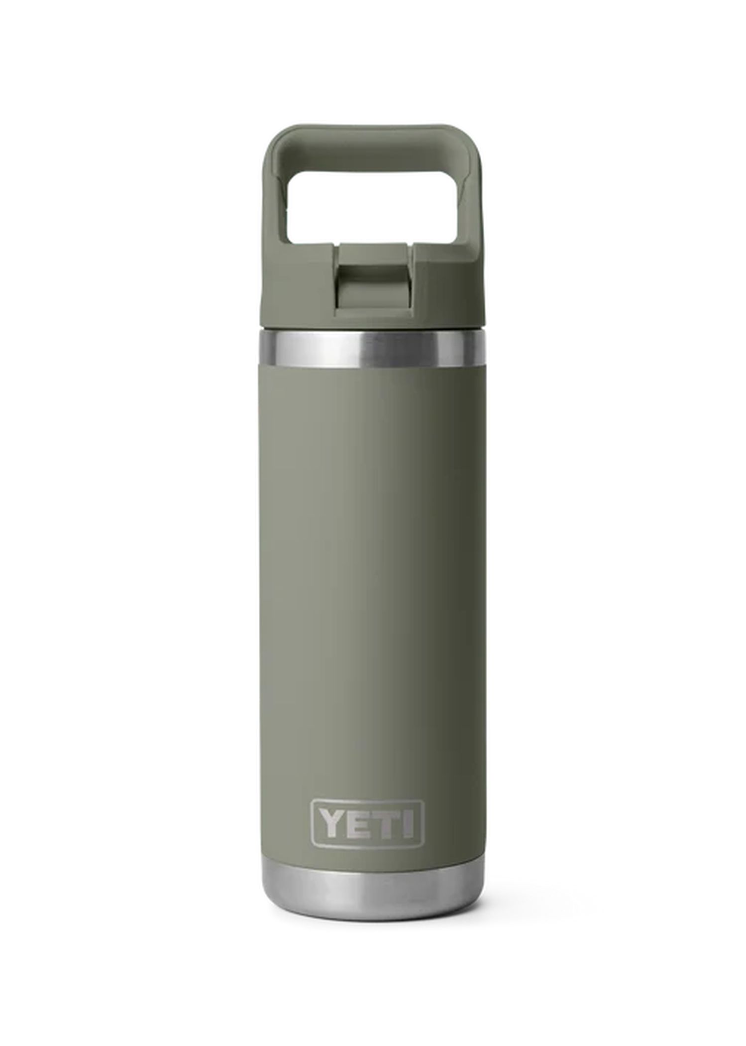 Yeti Rambler 18oz Colour Straw Bottle Pampa Green