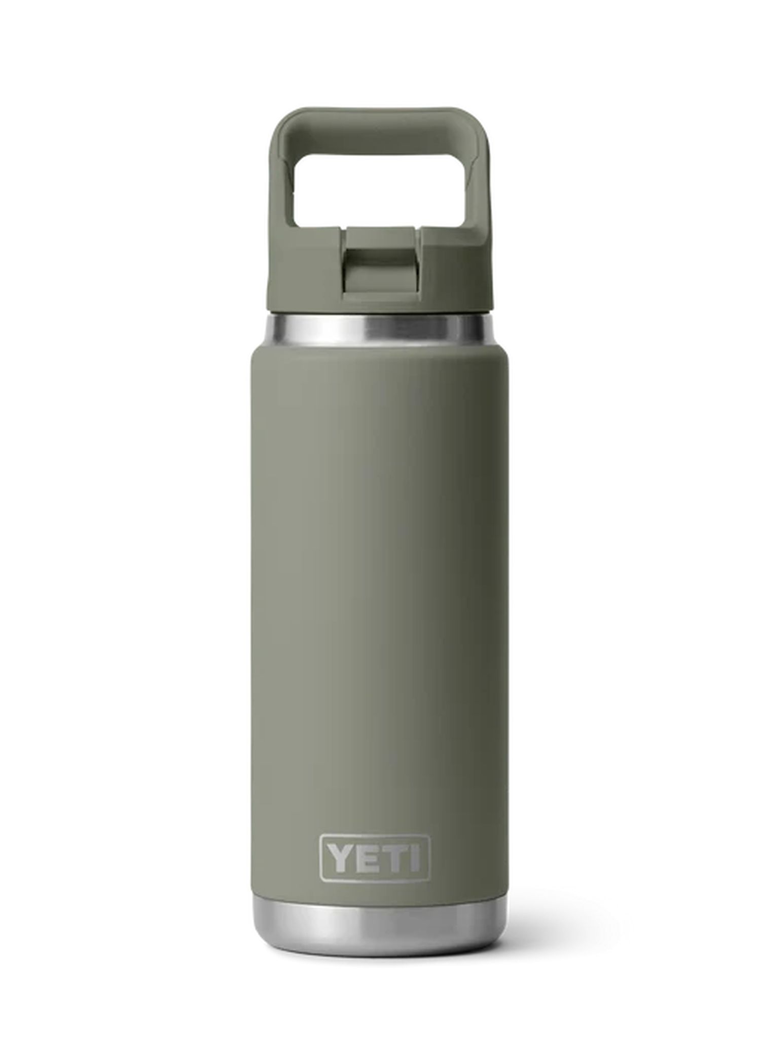 Yeti Rambler 26oz Colour Straw Bottle Pampa Green