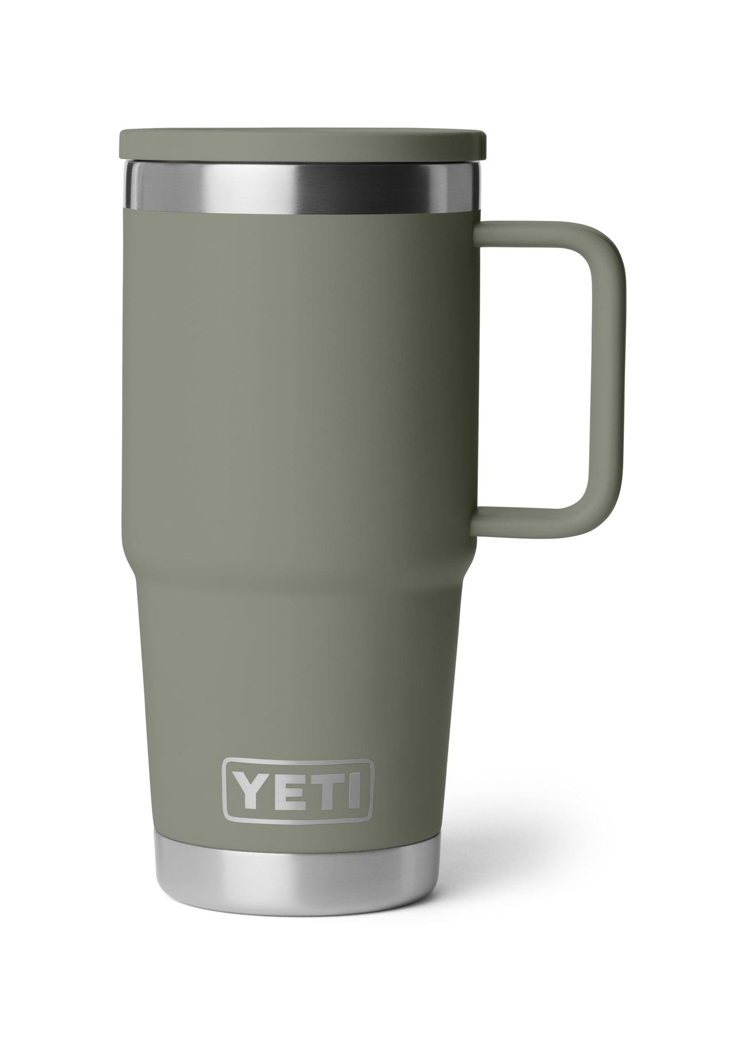 Yeti Rambler 20oz 2.0 Travel Mug Pampa Green