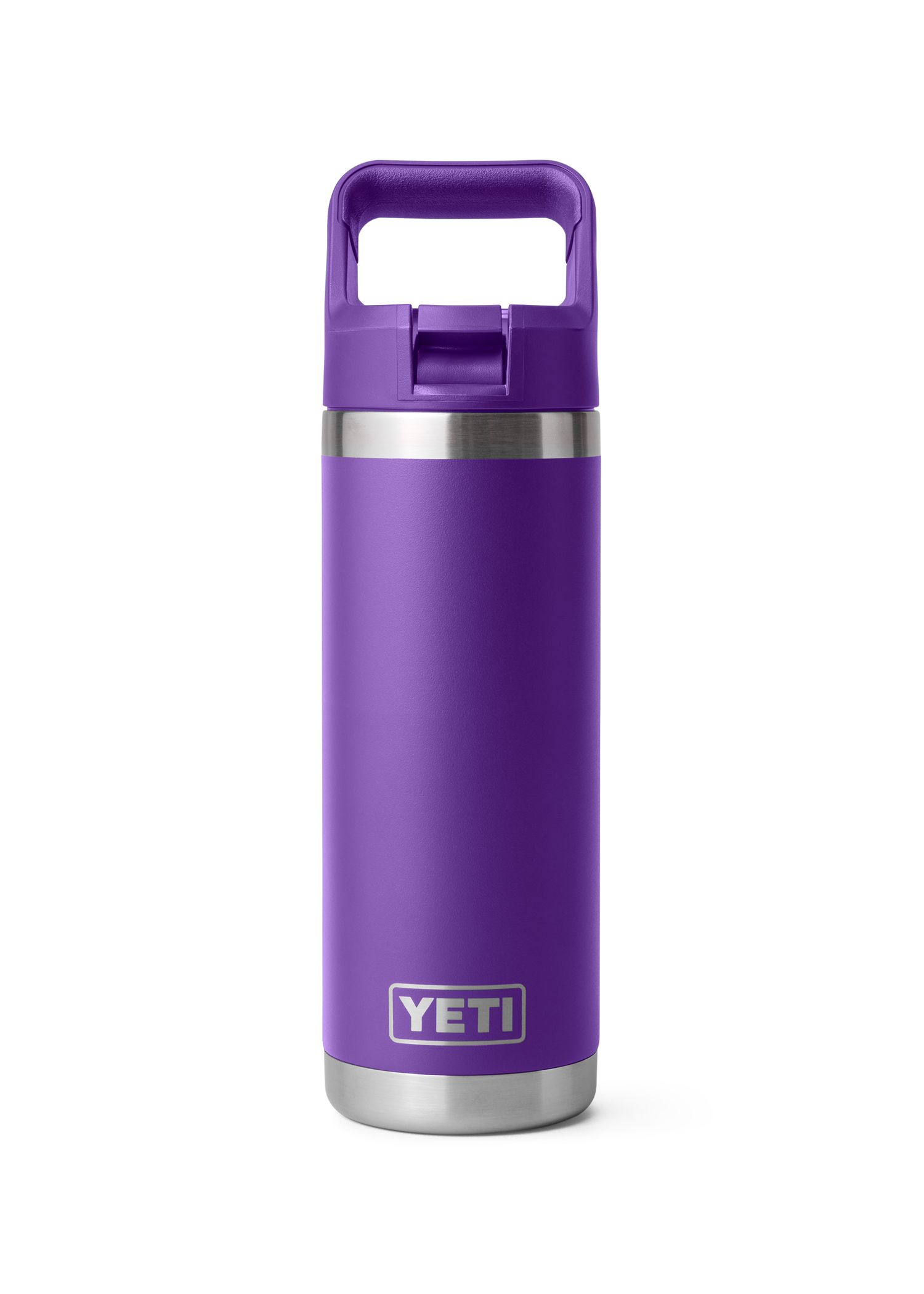 Yeti Rambler 18oz Colour Straw Bottle Pace Purple