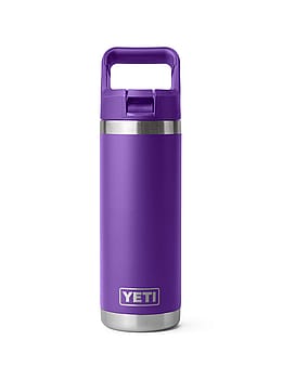Yeti Rambler 18oz Colour Straw Bottle Pace Purple