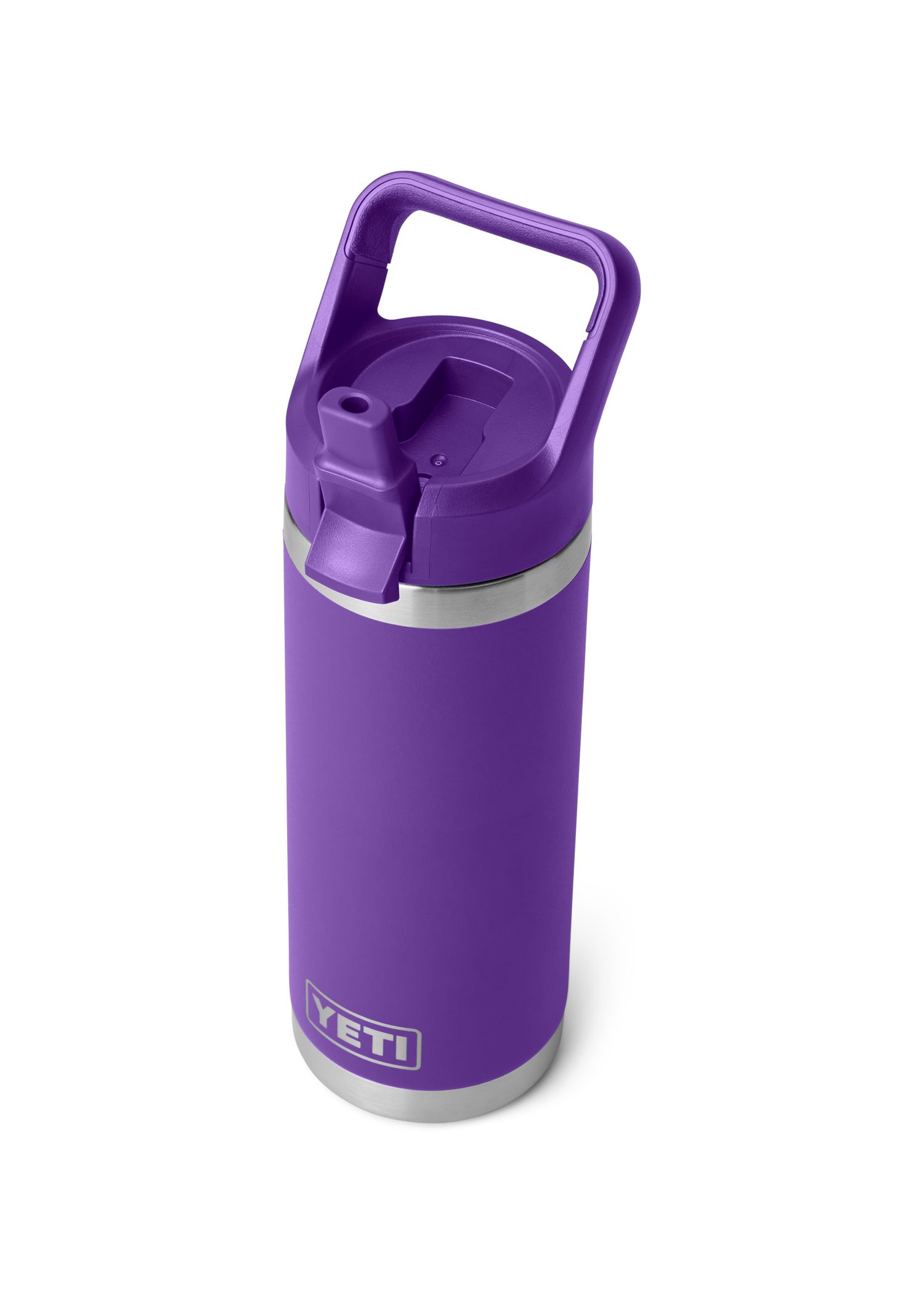Yeti Rambler 18oz Colour Straw Bottle Pace Purple