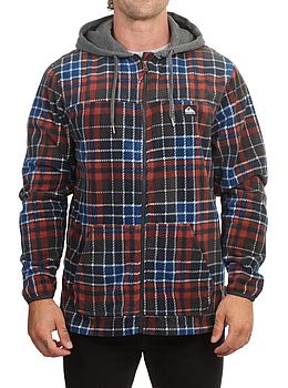Quiksilver Surf Days Hooded Overshirt Henna