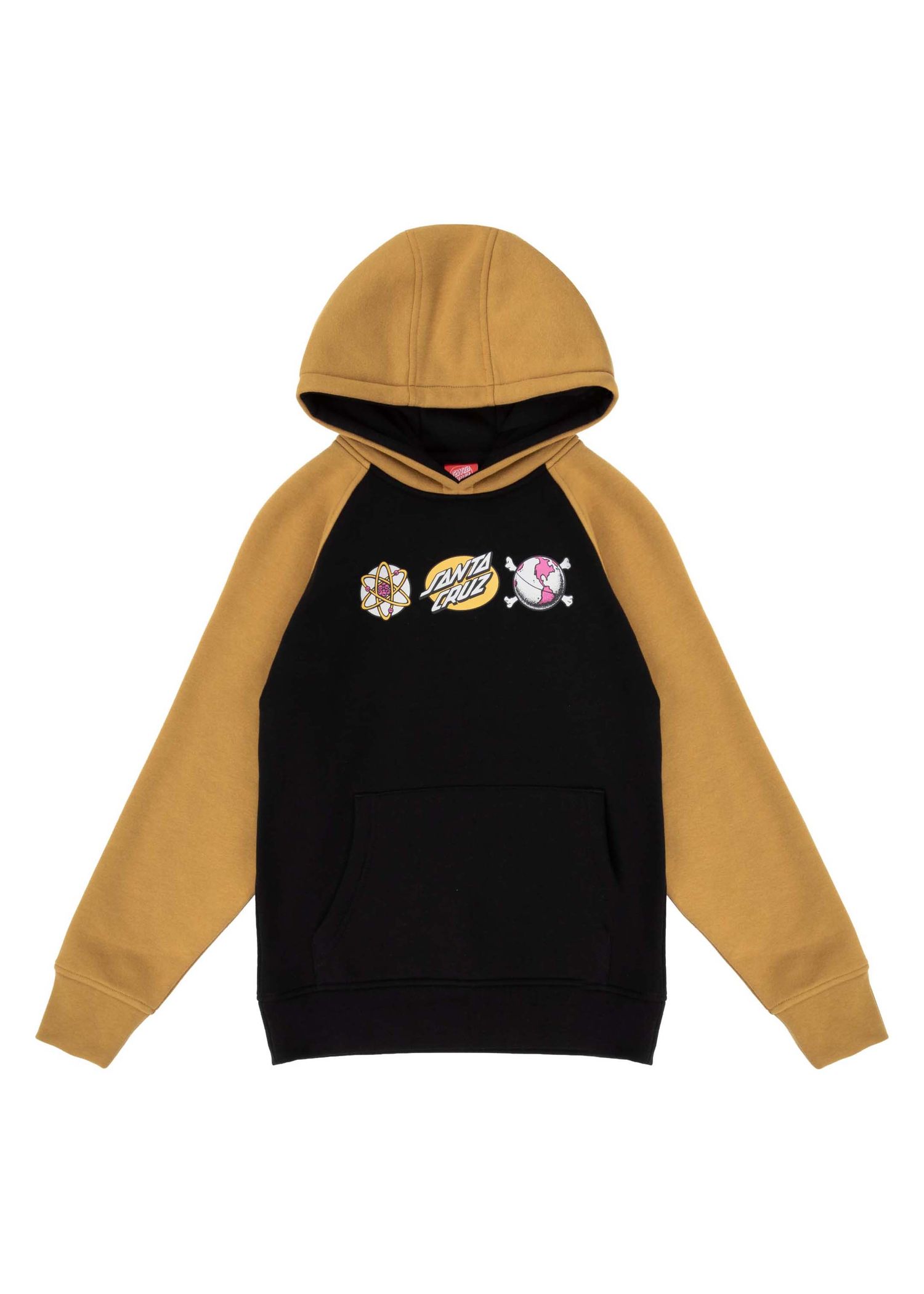 Santa Cruz Boys Knibbs Cryptic Hoodie Black