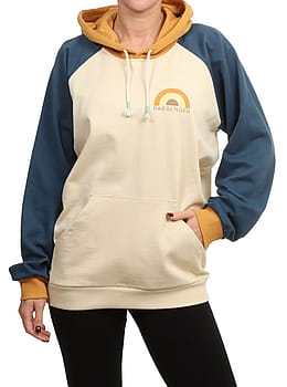 Passenger Riser Organic Cotton Hoodie Birch