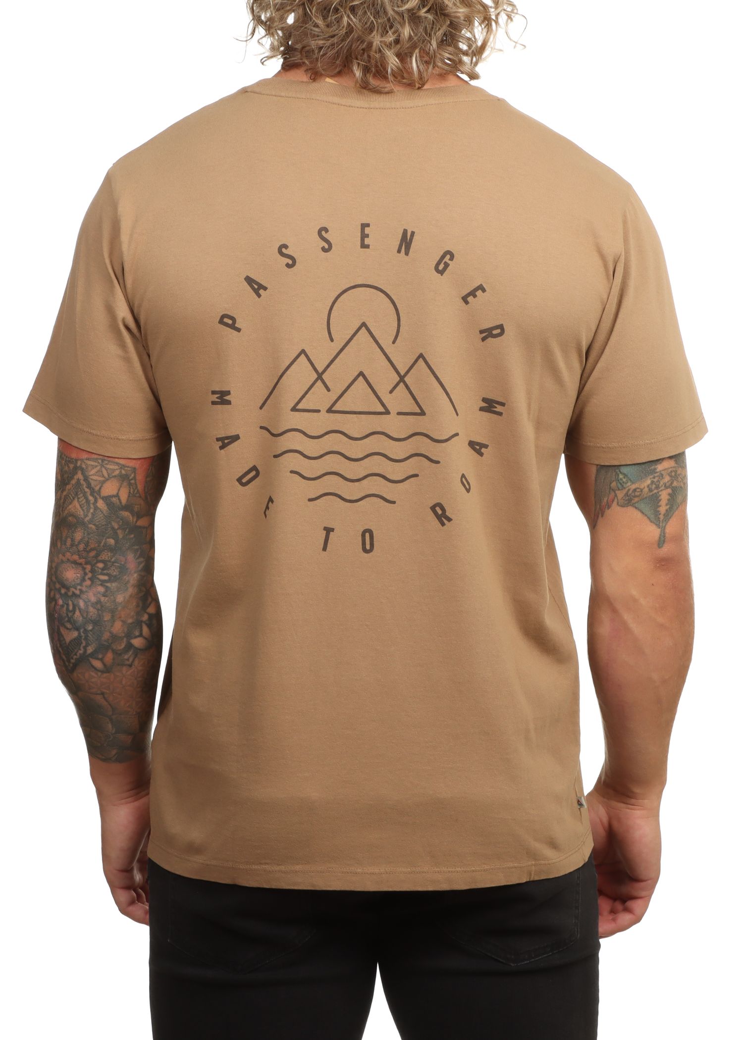 Passenger Escapism Tee Caramel