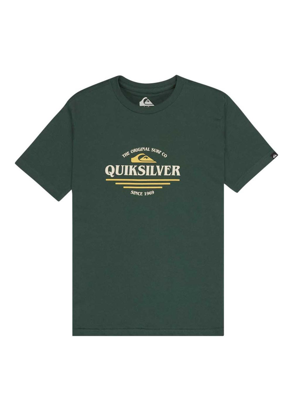 Quiksilver Boys Type Line Tee Trekking Green