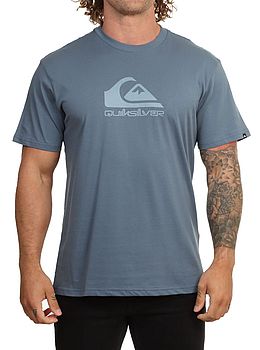 Quiksilver EV Comp Logo Tee China Blue