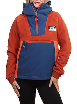 Passenger Alexander Hooded Polar Fleece Rust