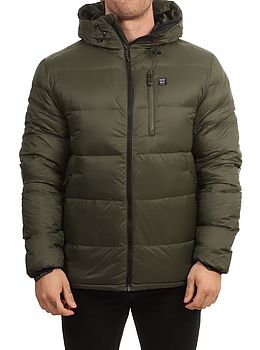 Billabong Broadpeak Puffer Jacket Dark Olive