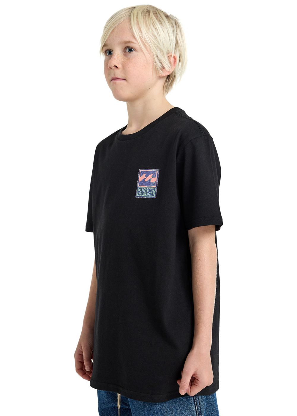 Billabong Boys Stamp Tee Black