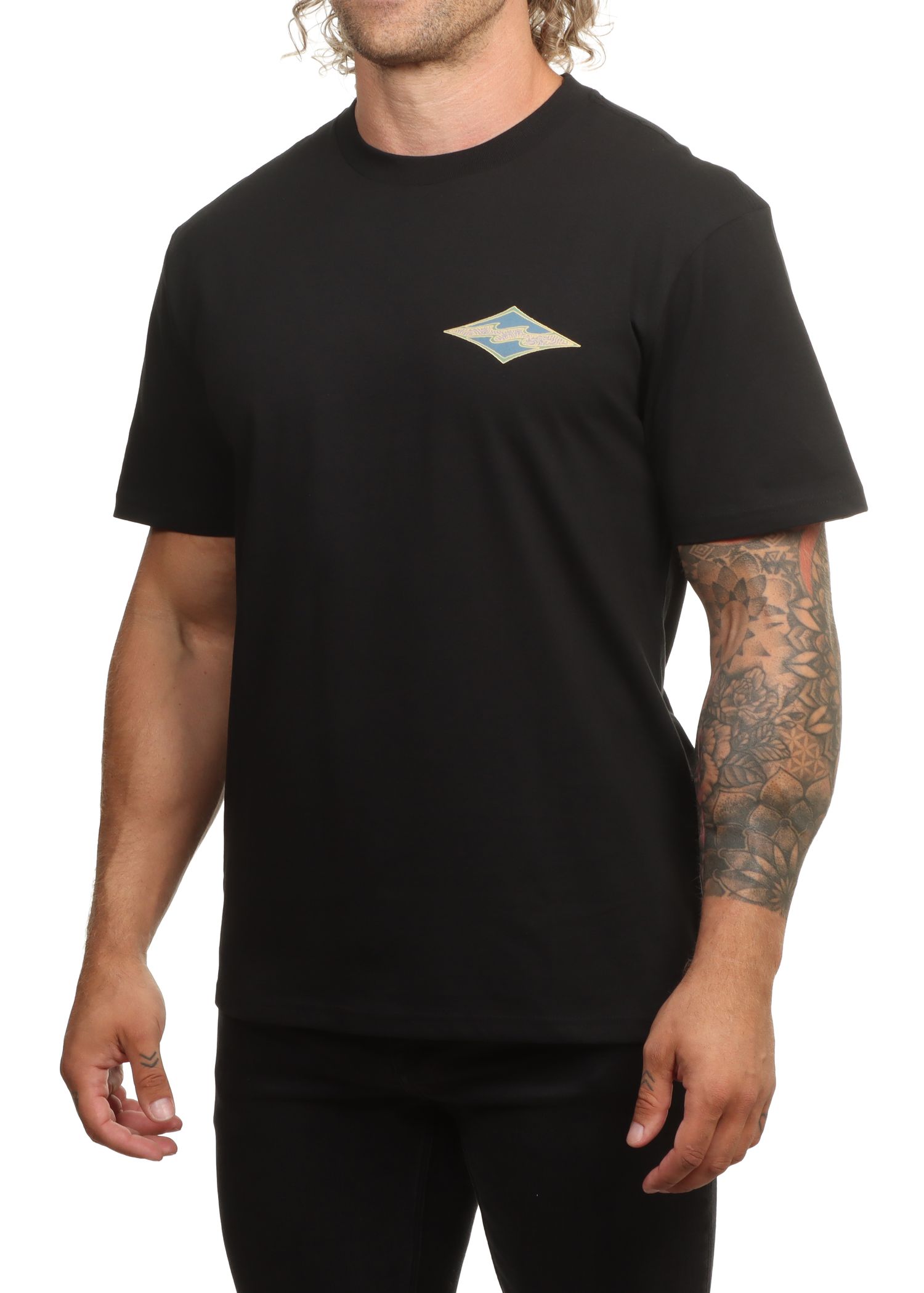 Billabong Crayon Wave Tee Black