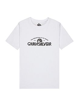 Quiksilver Boys Corpo Classic Tee White
