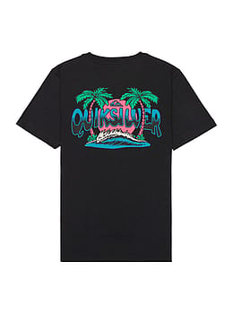 Quiksilver Boys Palm Horizon Tee Black