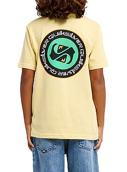 Quiksilver Boys EV Duality Tee Straw