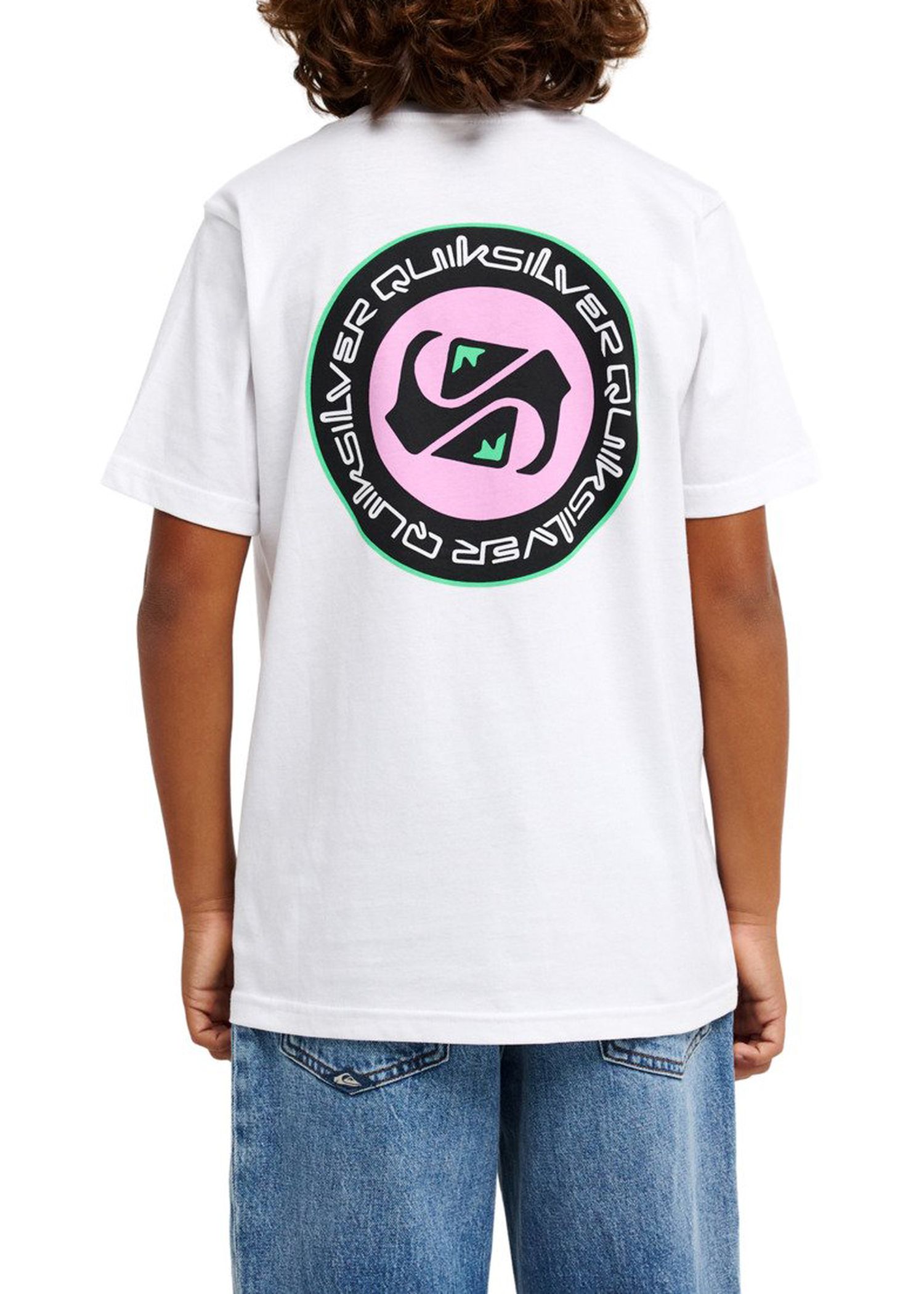 Quiksilver Boys EV Duality Tee White