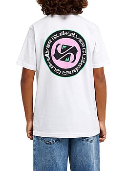 Quiksilver Boys EV Duality Tee White