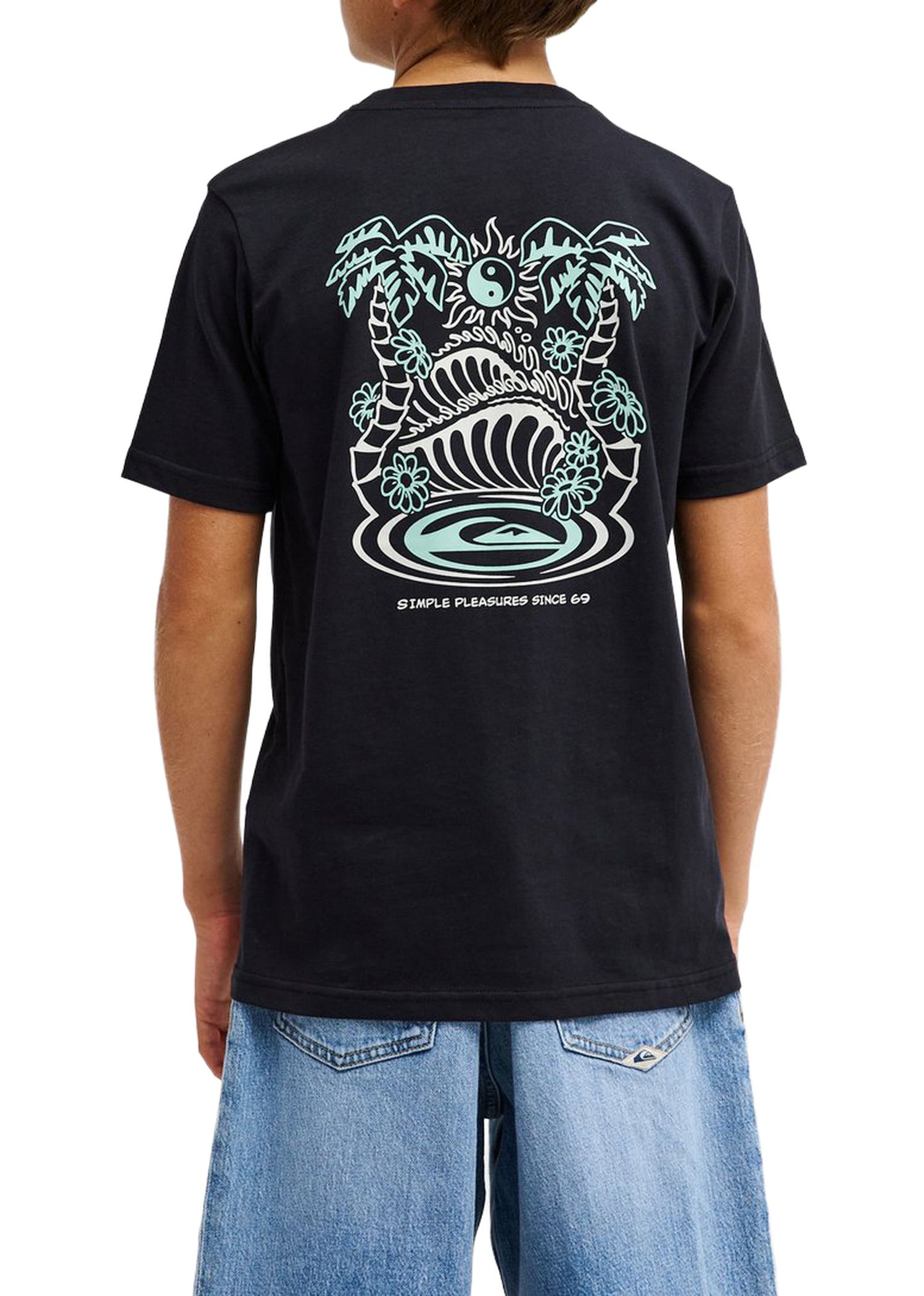 Quiksilver Boys Fusion Tee Black