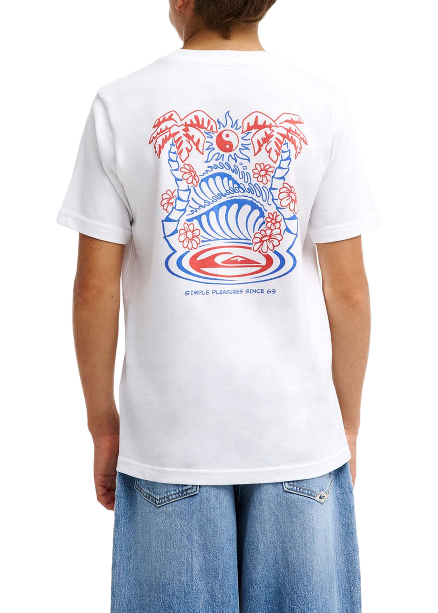 Quiksilver Boys Fusion Tee White