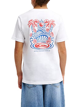 Quiksilver Boys Fusion Tee White