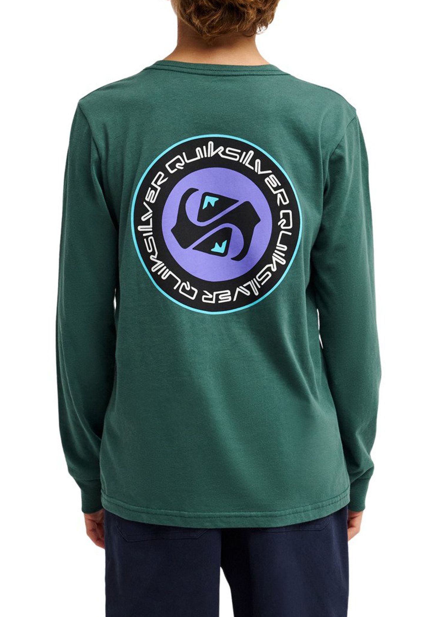 Quiksilver Boys Duality Long Sleeve Forest