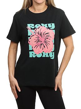 Roxy Ocean Poster Tee Anthracite