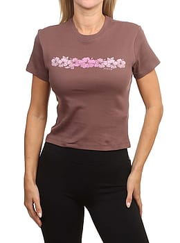 Roxy Beach Love Tee Peppercorn