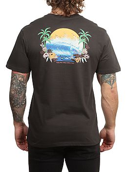 Quiksilver EV Barrel Paradise Tee Tarmac