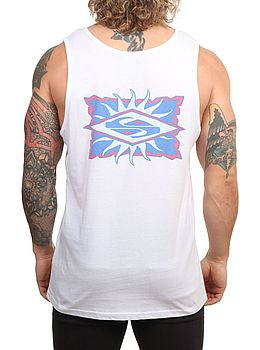Quiksilver EV Starfish Stamp Tank White