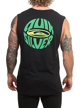 Quiksilver EV Quikglobe Muscle Tank Black