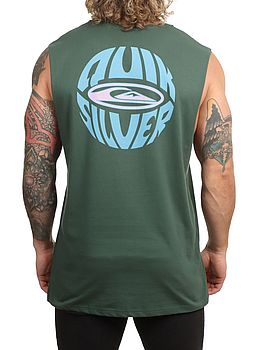 Quiksilver EV Quikglobe Muscle Tank Forest