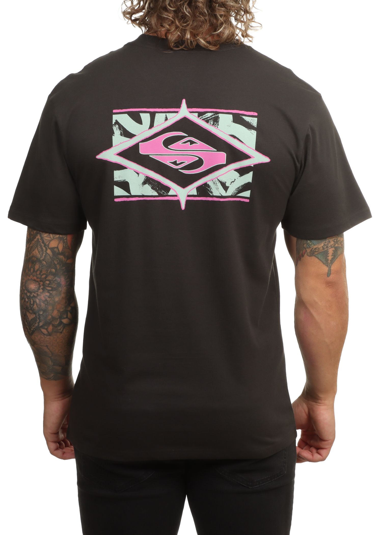 Quiksilver Evo Swell Squad Tee Tarmac
