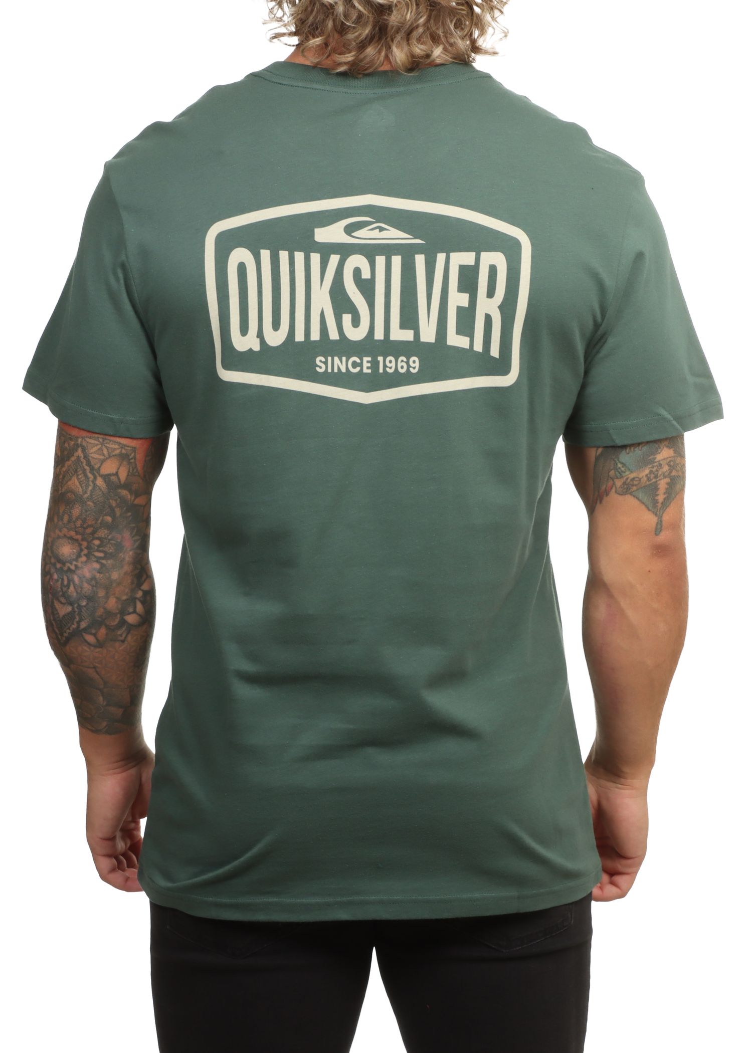 Quiksilver EV Surf Garage Tee Forest