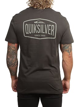 Quiksilver EV Surf Garage Tee Tarmac