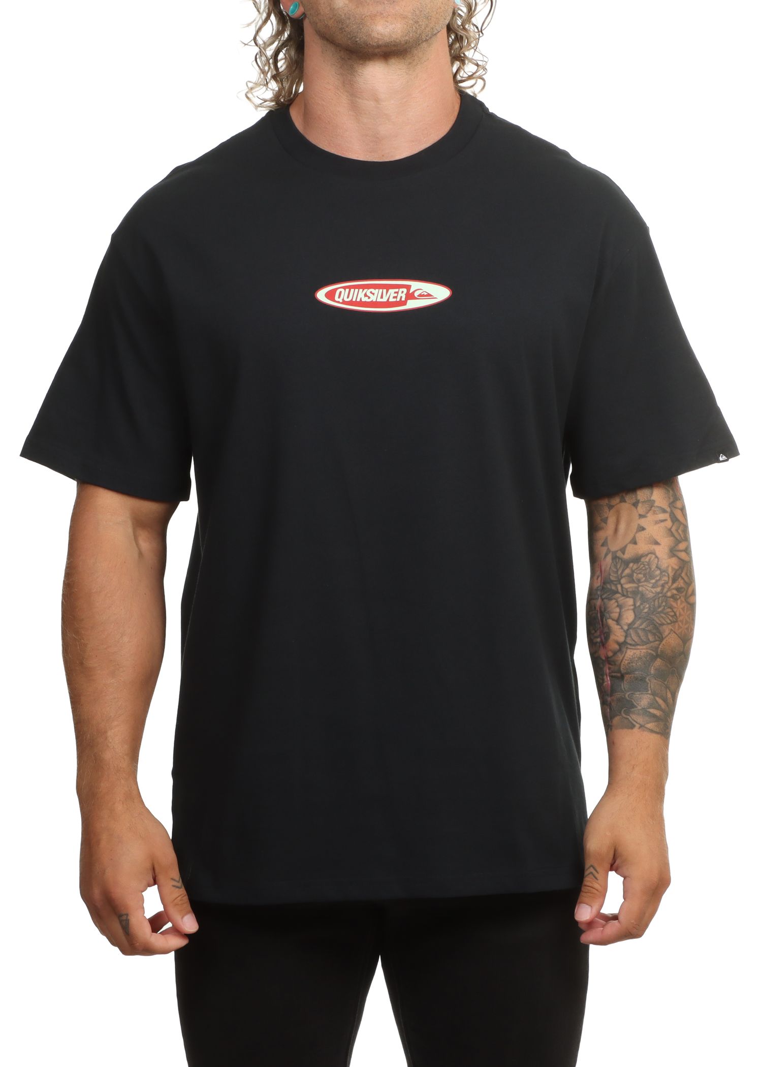 Quiksilver Disk Tee Black