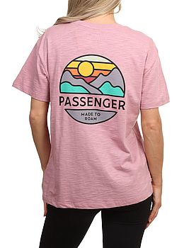 Passenger Laidback Recycled Tee Pink Haze