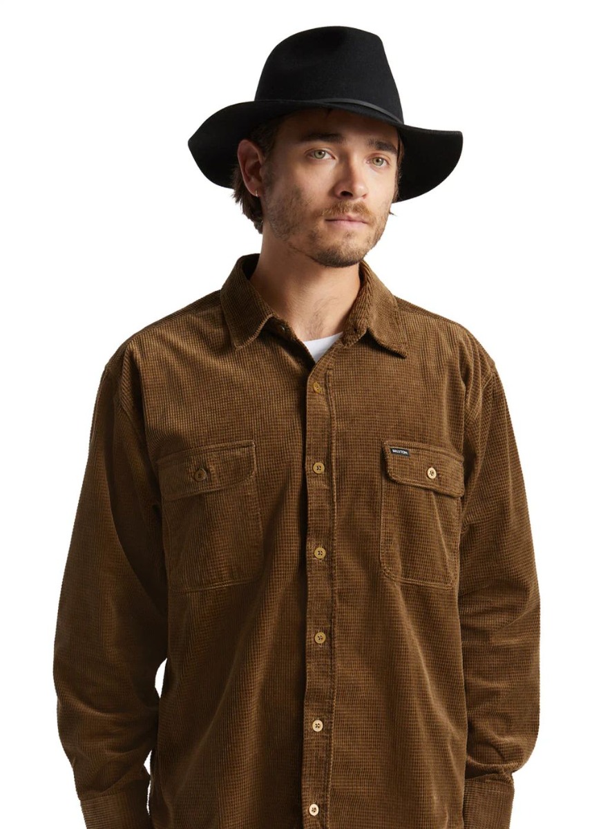 Brixton Wesley Fedora Black