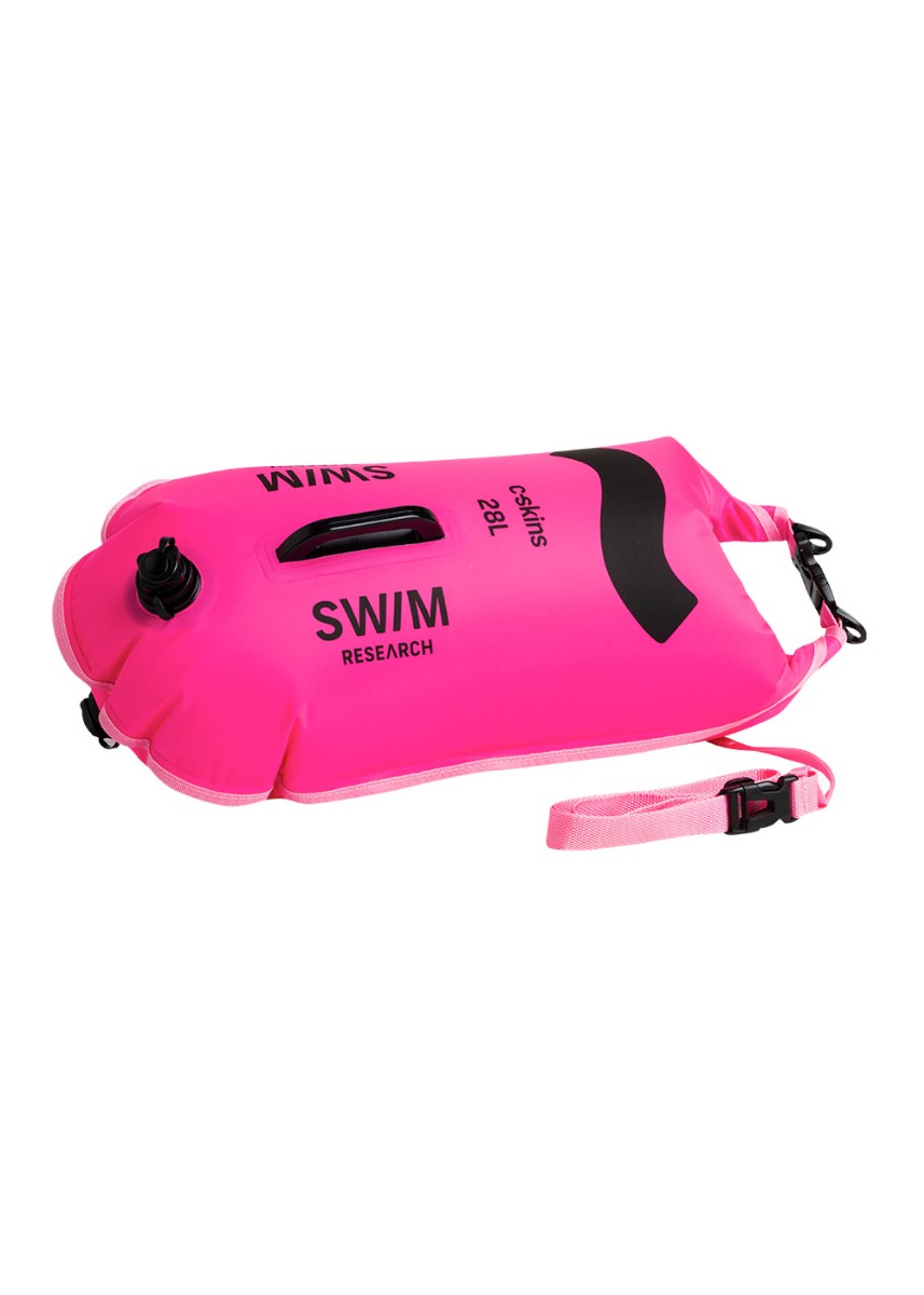 CSkins Swim Research Swim Buoy Dry Bag 28L Pink
