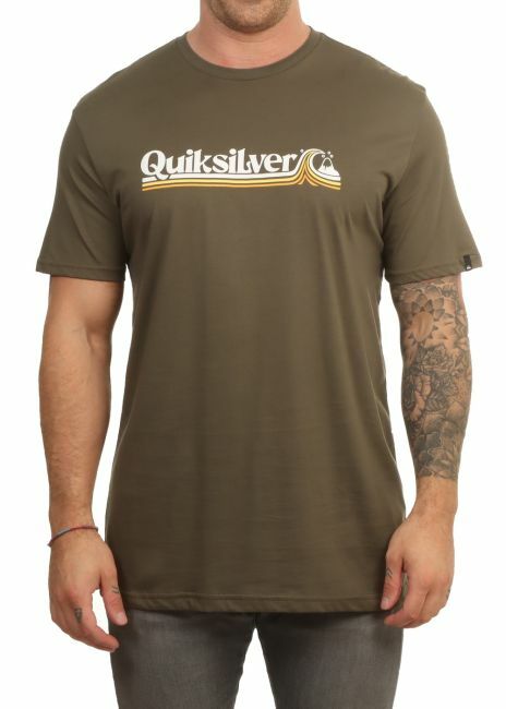 Leaf Quiksilver All Grape Up Tee Lined