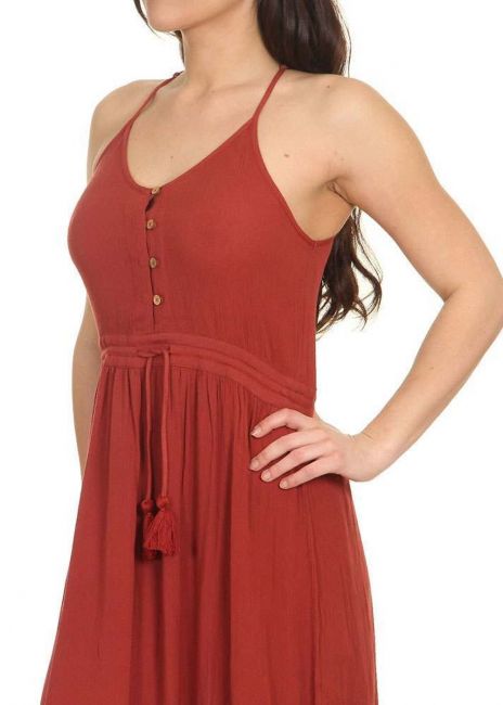 Ripcurl Oasis Muse Dress Rosewood