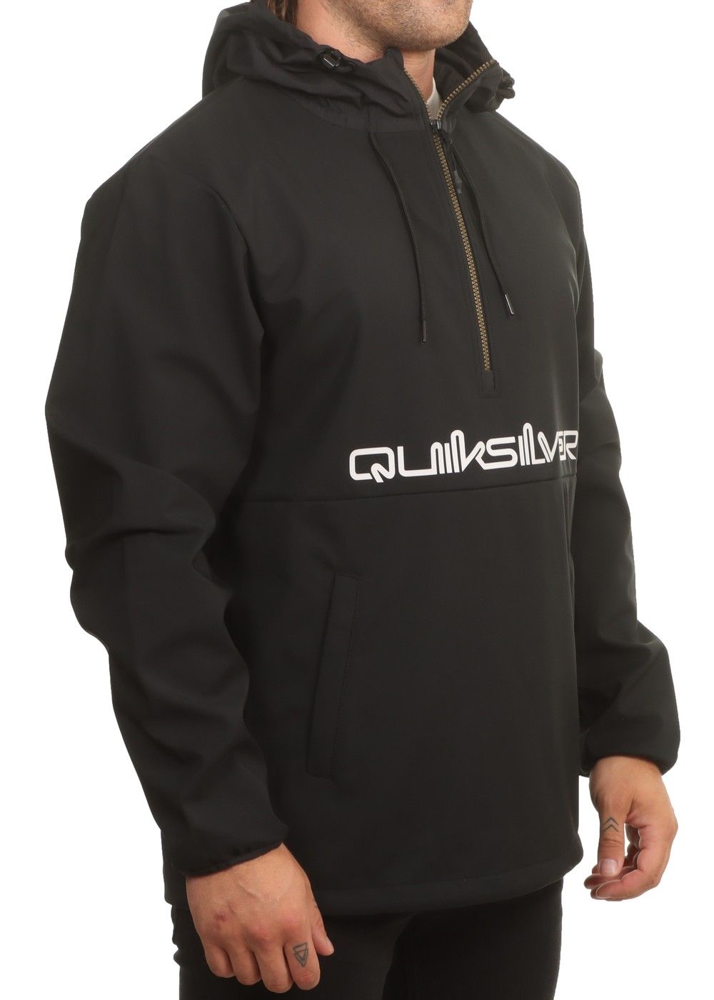 Quiksilver Live For The Ride Tech Hoodie Black