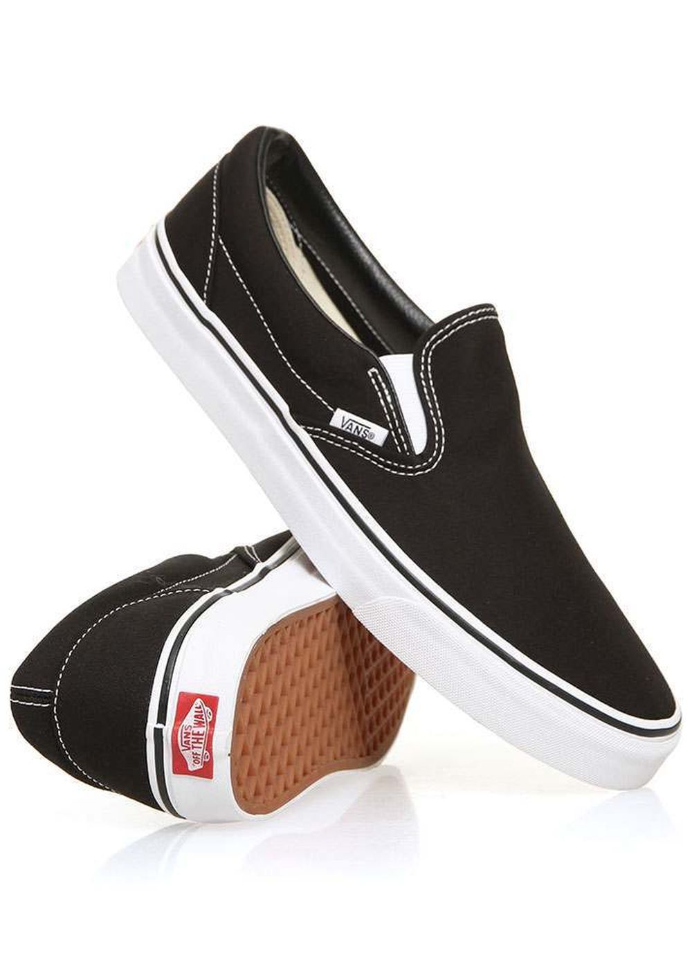 Vans Classic Slip On Shoes Black