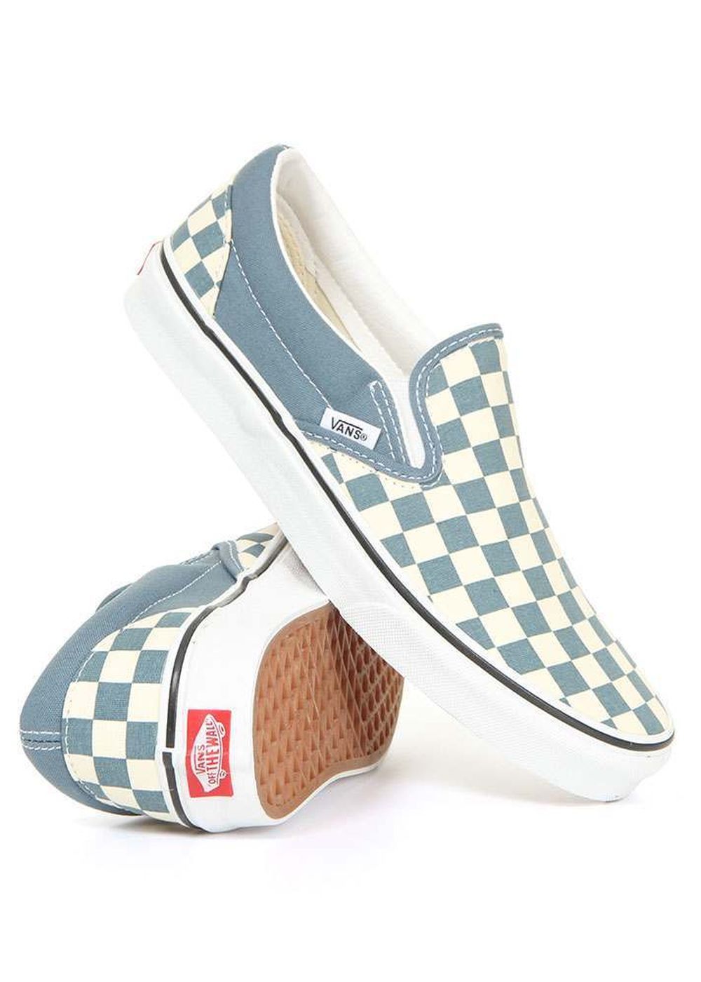 Vans Classic Slip-On Shoes Blue/White 