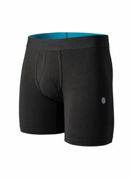 Stance Staple St 6 Inch 2 Pack Boxers Black