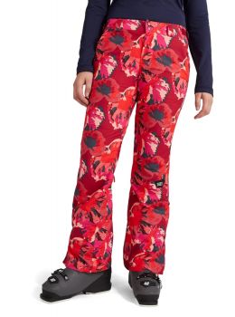 ONeill Ladies Glamour All Over Snow Pants Red