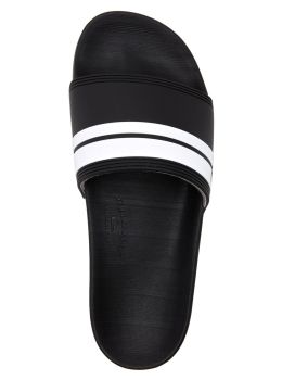 Quiksilver Rivi Slide Sandals Black White