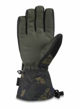 Dakine Leather Scout Snow Gloves Cascade Camo