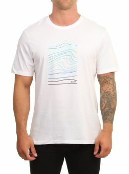 Saltrock Swell Lines Tee White
